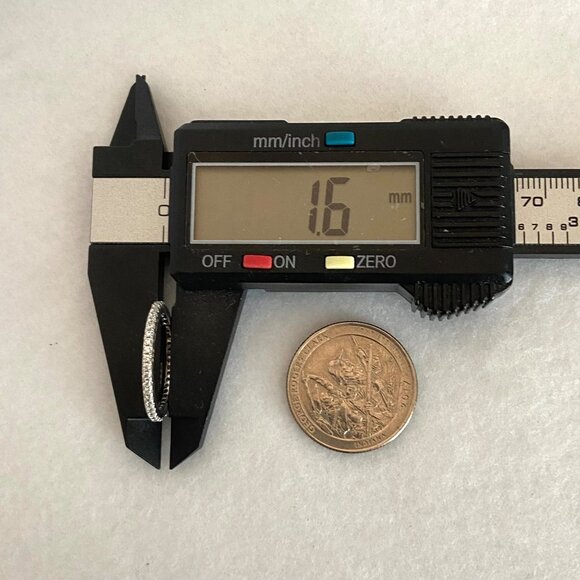 Milor Italian Sterling Silver 925 Cubic Zirconia Triple Infinity Band Ring Set - Picture 13 of 16